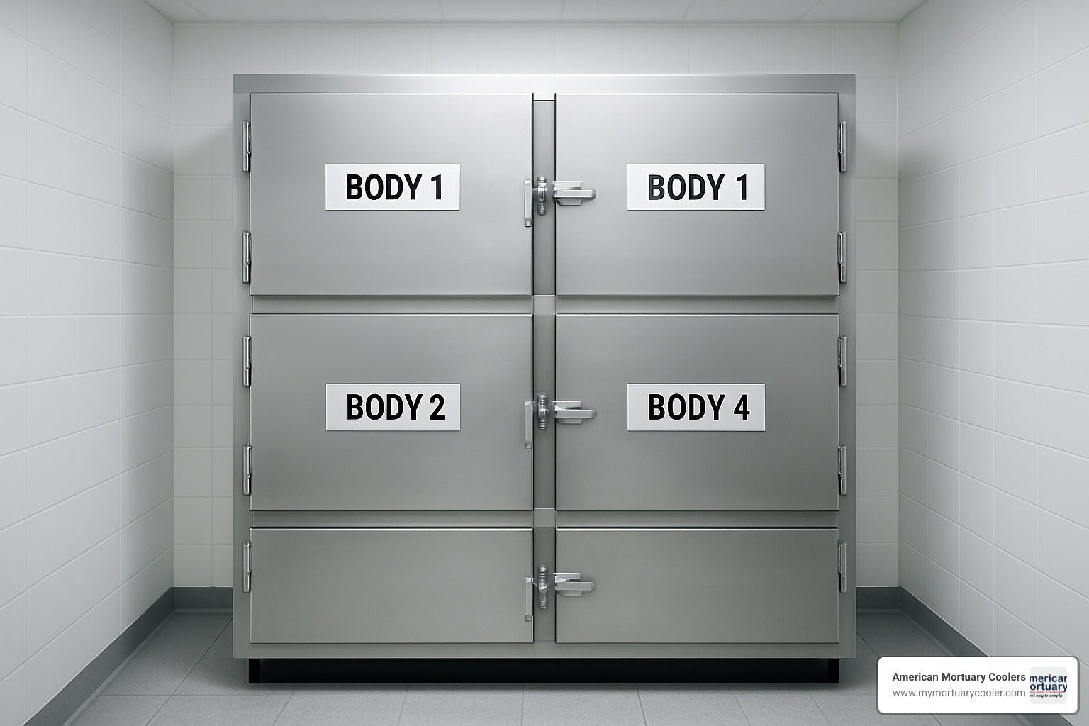 Everything You Need to Know About Four Body Morgue Facilities - American Mortuary Coolers & Equipments Everything You Need to Know About Four Body Morgue Facilities - American Mortuary Coolers & Equipments